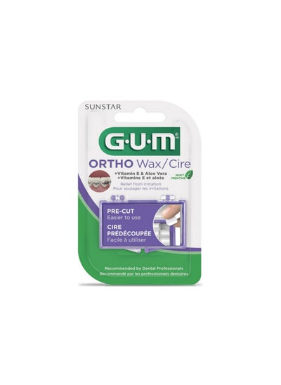 Buy GUM Orthodontic Wax, Mint Flavor GUM Orthodontic Wax has been formulated to relieve discomfort by adhering to orthodontic appliances such as braces and wires, and to the auxiliary hooks, tubes, and ligatures. GUM Orthodontic Wax is recommended by dental professionals in Egypt