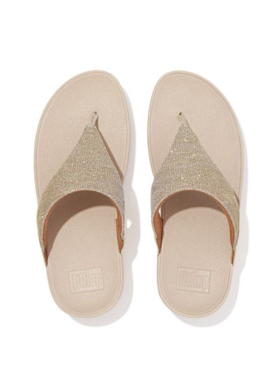 اشتري Ladies Lulu Glitz Toe-Post Sandals - Platino ET8-675 40 في الامارات