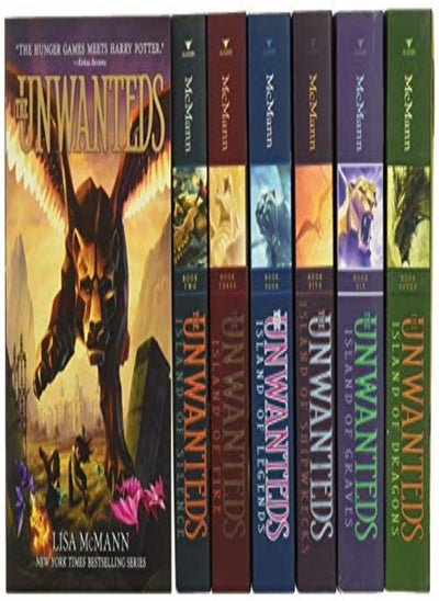 اشتري The Unwanteds Collection: The Unwanteds; Island Of Silence; Island Of Fire; Island Of Legends; Islan في الامارات