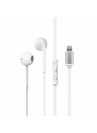 Buy WIRED EARPHONES VIDVIE HS647 FOR IPHONE WHITE in Egypt