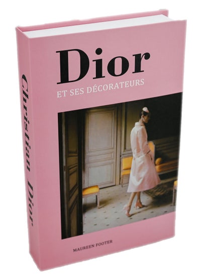 Buy Christian Dior Fake Book and Storage Box/ High Quality Faux Book Décor with Box Organizer/ Faux Book Storage Box for Jewelry, Cosmetics, and many More in UAE