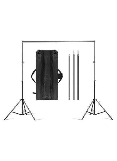 Buy Coolbaby Background Stand Backdrop Support System Kit 200cmx200 cm With Portable Carrying Bag For Video Portrait And Product Photography in UAE