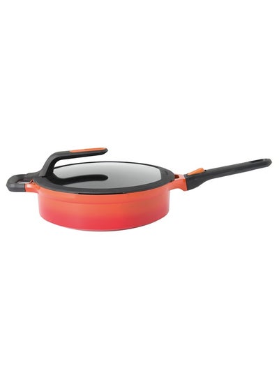 Buy Covered Stay Cool Sauté Pan Red in Saudi Arabia