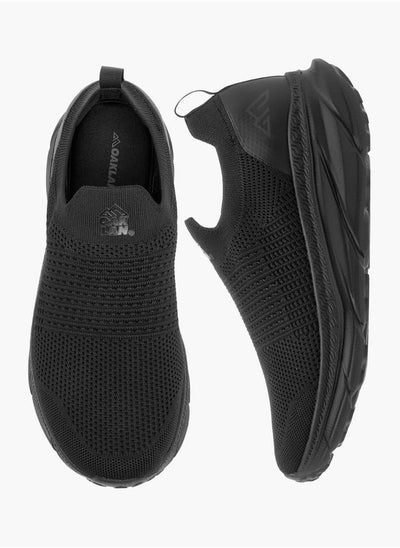 Buy Men Mesh Textured Slip-On Sports Shoes in Saudi Arabia