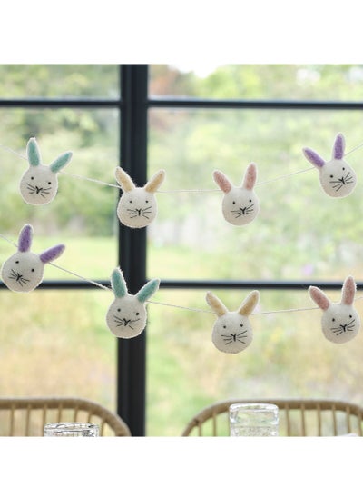 اشتري Ginger Ray Fabric Easter Bunny Bunting في الامارات