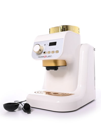 Buy Home Elek Turkish coffee machine, white, 1 liter, 700 watts in Saudi Arabia