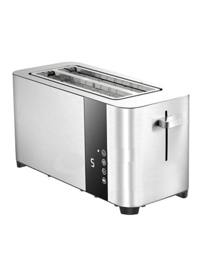 Buy MEBASHI Daily Collection Toaster – 1400W Stainless Steel 2-Slice Long Toaster with 3 Functions and 7 Browning Levels (ME-TST103) in UAE