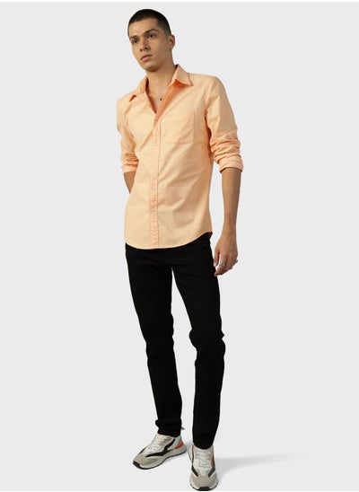 اشتري Button Down Slim Fit Shirt في السعودية