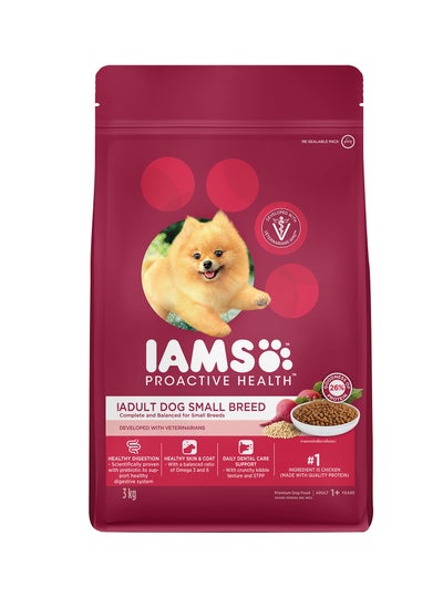 اشتري Proactive Health Adult Dog Small Breed IAMs 3kg في الامارات