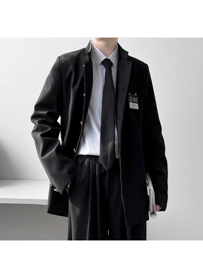 Buy Unisex JK School Uniform Blazer Japanese StyleBlack Black in Saudi Arabia