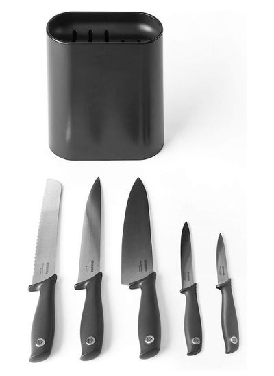 Buy Knife Holder and 5 Knives Set in UAE