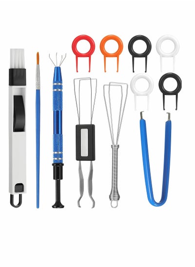 Buy Keyboard Lube Switch Puller Kits Key Cap Remover Tools, Which can Efficient Cleaning and Opener for Mechanical Removing 12 pieces in Saudi Arabia