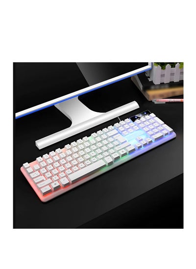 Buy Gamma K-510 Wired Rainbow Gaming Keyboard English & Arabic in Egypt