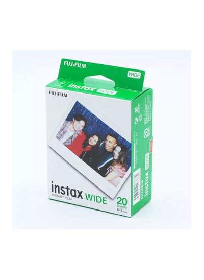 Buy FUJIFILM Instax Wide Instant Films 20 Sheets in Saudi Arabia