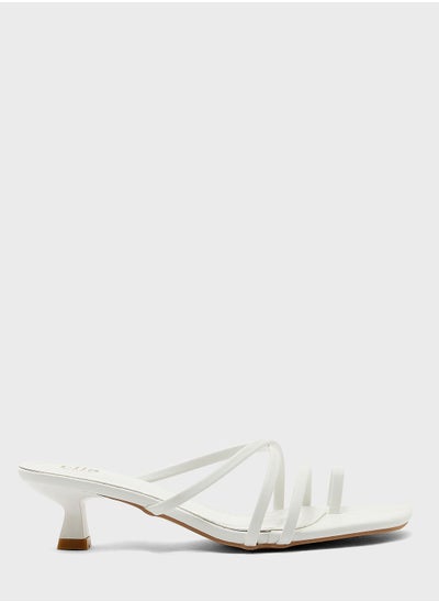 Buy Strappy Toe Post Mule Sandal in UAE