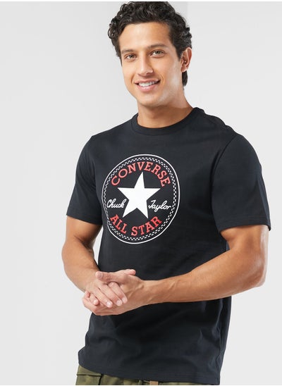 Buy Standard Fit Center Front Large Logo Star T-Shirt in Saudi Arabia