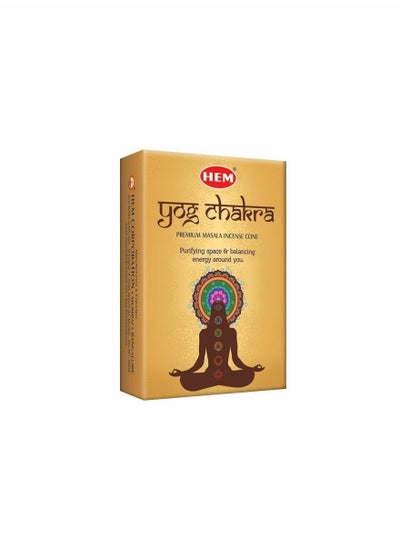 Buy Premium Yog Chakra Incense Cones in UAE