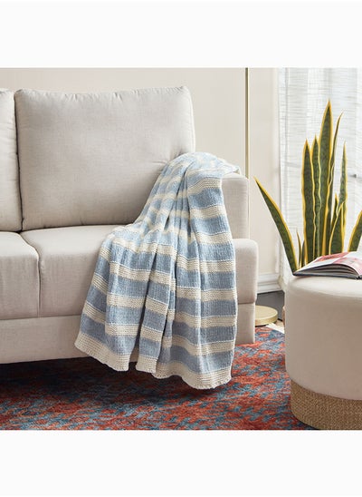 Buy Madison Ria Knitted Acrylic Throw 170 x 130 cm in Saudi Arabia