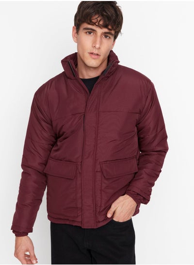 Buy Puffer Flap Pocket Jacket in UAE