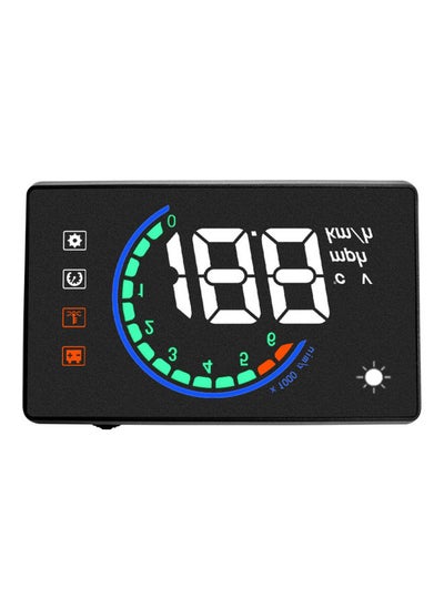 Buy 4-Piece Car Head Up Display Speedometer in Saudi Arabia