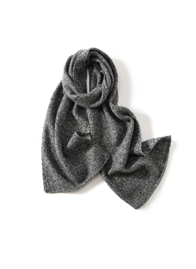 اشتري Unisex Cashmere Scarf Knitted Warm WinterFloral black Floral black في الامارات