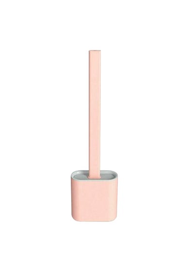 Buy Silicone Toilet Brush with Holder in UAE