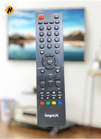 Buy Replacement Remote Control For Impex Smart Tvs in UAE