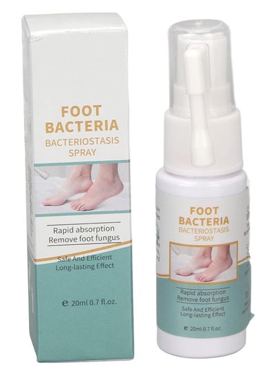 اشتري Foot Odor Spray Shoe Sock Deodorant Spray Care Antiperspirant Feet Serum Anti-itch Spray Feet Care Liquid 20ml في الامارات