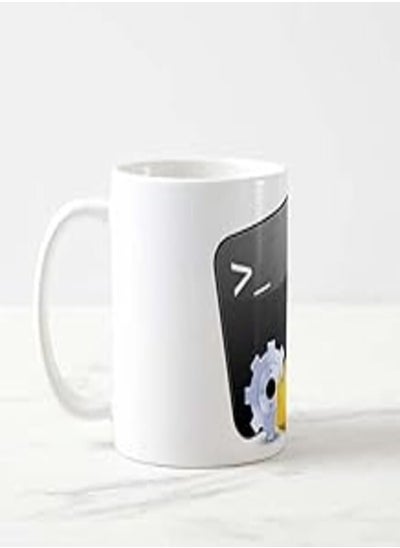 اشتري Linux Porcelain Porcelain Mug - Multicolor print_6120 في مصر