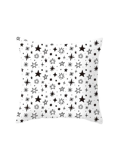 Buy Modern Home Print Pillowcase 45x45cm in Saudi Arabia