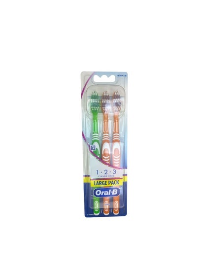 Buy 3D Toothbrush 3 Medium Brush in Saudi Arabia