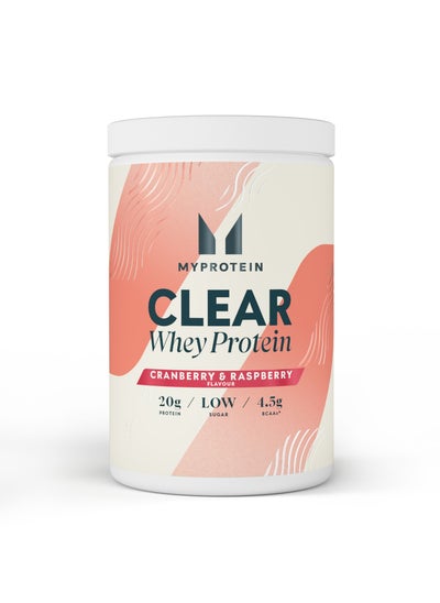 Buy Clear Whey Protein Powder Cranberry Raspberry Flavour 871g in Saudi Arabia