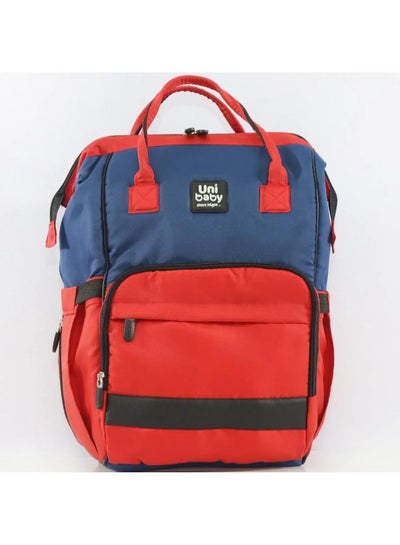 Buy Uni-Baby Diaper Bag - Red and Dark Blue in Egypt
