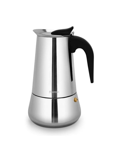 Buy Fissman Coffee Maker - Stainless Steel - Makes 9 Cups in UAE