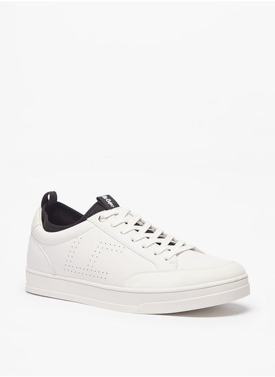 اشتري Men'S Solid Casual Sneakers With Lace-Up Closure في الامارات