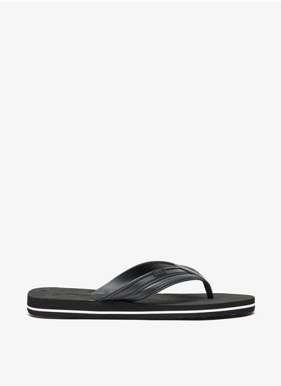 Buy Men's Solid Slip-On Thong Slippers in Saudi Arabia