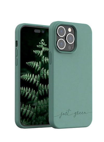 Buy Just Green  iPhone 14 Pro Max case Natura Night Green - Eco-designed in UAE