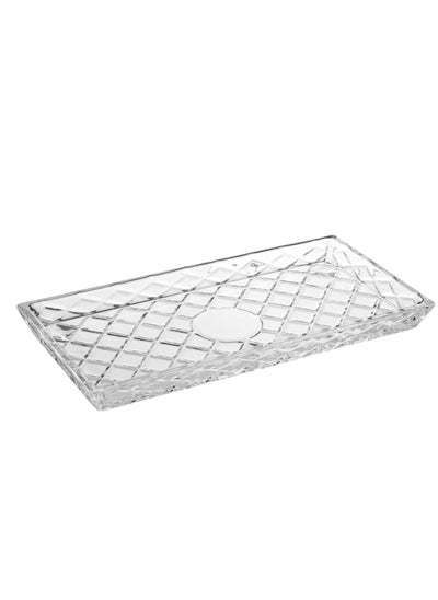 Buy Transparent Rectangular Glass Serving Dish in Saudi Arabia