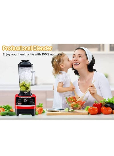 Buy 2.5L 4500W BPA Free Heavy Duty Blender Mixer Electric High Speed Juicer Food Processor Ice Smoothies Crusher Blander in UAE