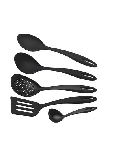 اشتري Ability 5-Pieces Black Nylon Utensil Set في مصر