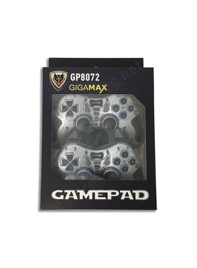 Buy GIGAMAX GP8072 gamepad – metaling grey in Egypt