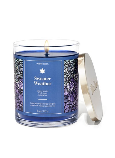 اشتري Sweater Weather Signature Single Wick Candle في الامارات