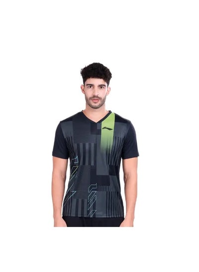 Buy LINING ROUND NECK-T-SHIRT- (BLACK) (ATST965-4-M) in UAE