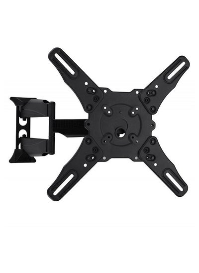 Buy Single Monitor Adjustable Wall Mount Black in Saudi Arabia