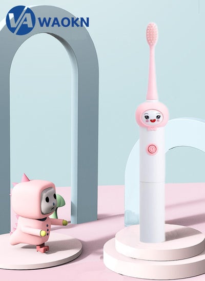 Buy Children's Sonic Electric Toothbrush IPX7 Waterproof Power Toothbrush Smart Electric Toothbrush in Saudi Arabia