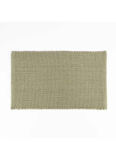 Buy Ruusu Bath Mat, Green - 80X50 Cm in UAE