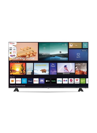 Buy FLEXY 43" Smart LED TV - Android 14.0, 1920x1080 Full HD, Free Wall Bracket, HDMI x2, USB x2, WiFi, Bluetooth, Netflix, YouTube, 2-Year Warranty. in Saudi Arabia