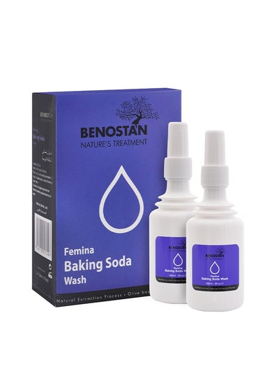 Buy Benostan Baking Soda Wash  2 x  (150 ml ) in UAE