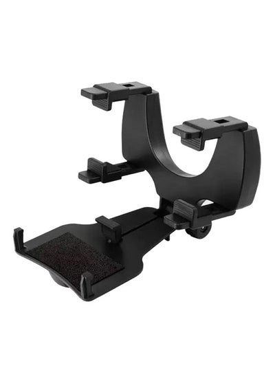 اشتري Car Mirror And Phone Holder Black في السعودية