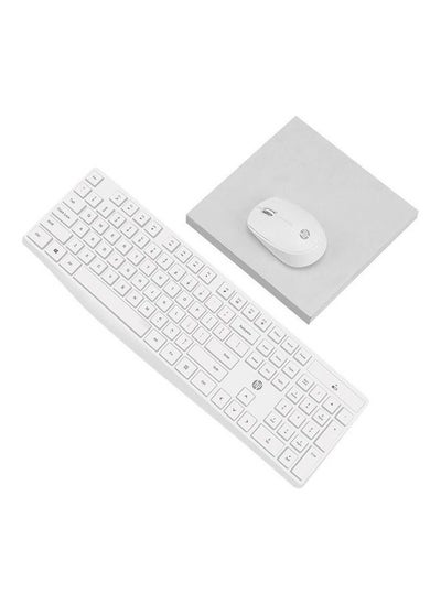 Buy Wireless Keyboard and Mouse Combo, 2.4 GHz Wireless Connection, Professional Optical Sensor, Optimized Keys, CS10 in Saudi Arabia